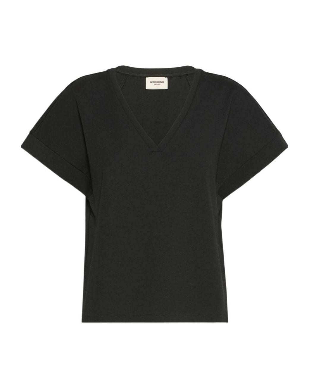 Weekend by Maxmara Black Short-Sleeved T-Shirt