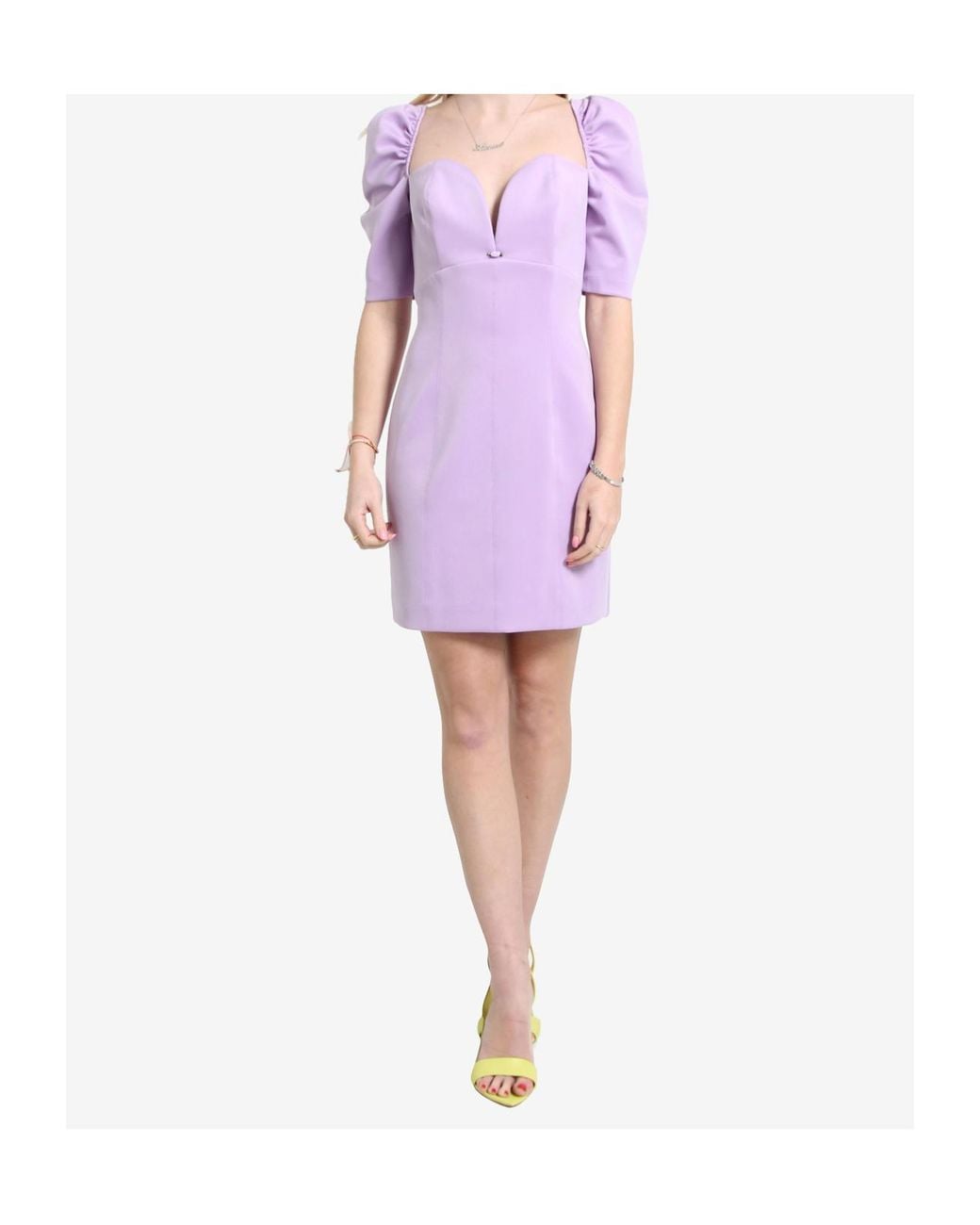 Aniye By Purple Lantern Sleeve Dress