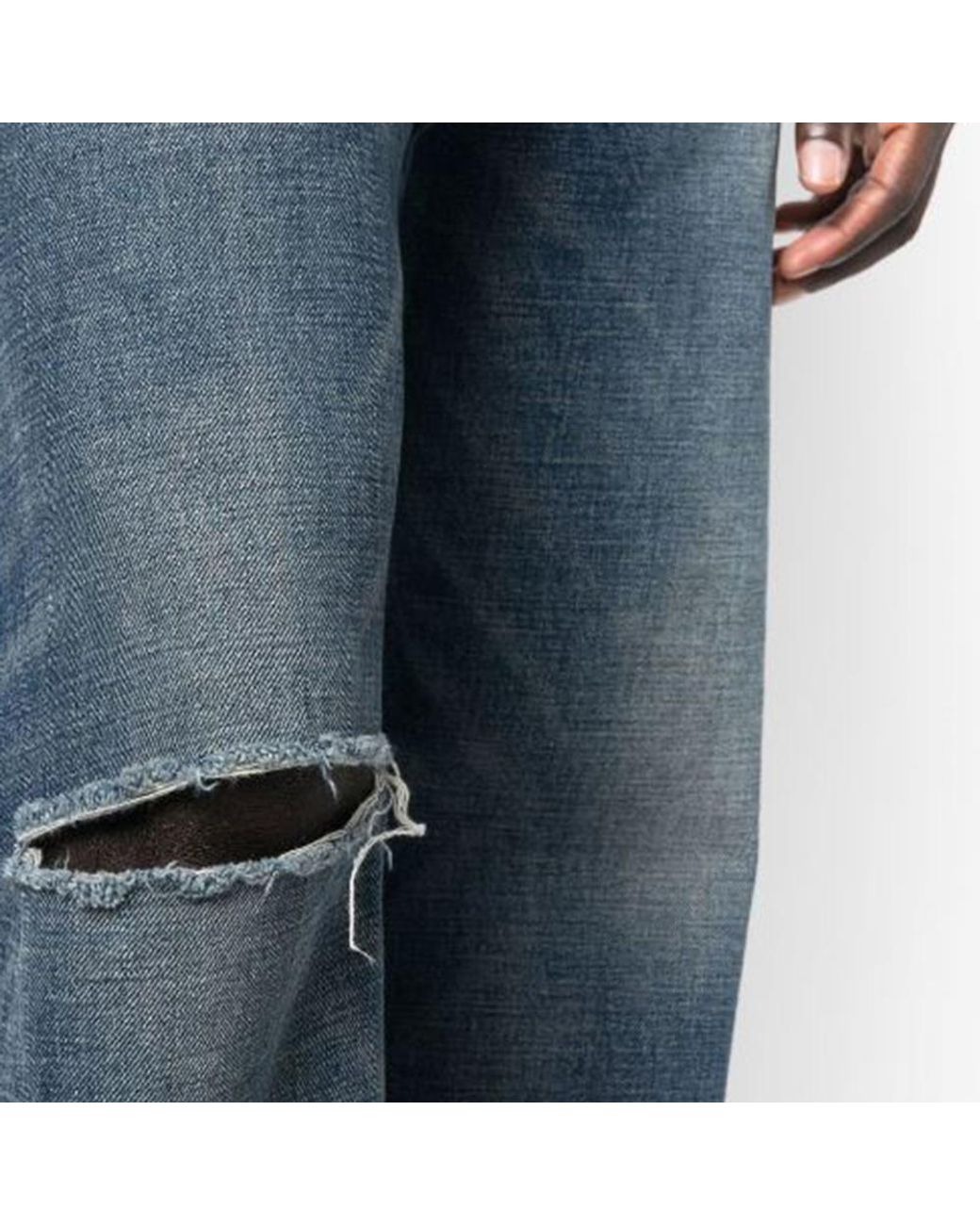 Céline Blue Logo Jeans for men