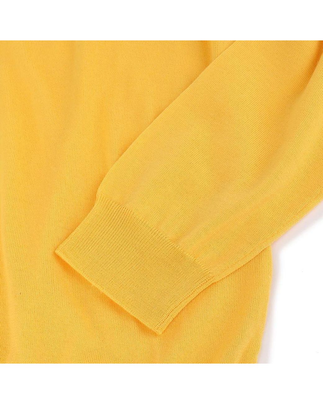 Ferragamo Yellow Round Neck Knit