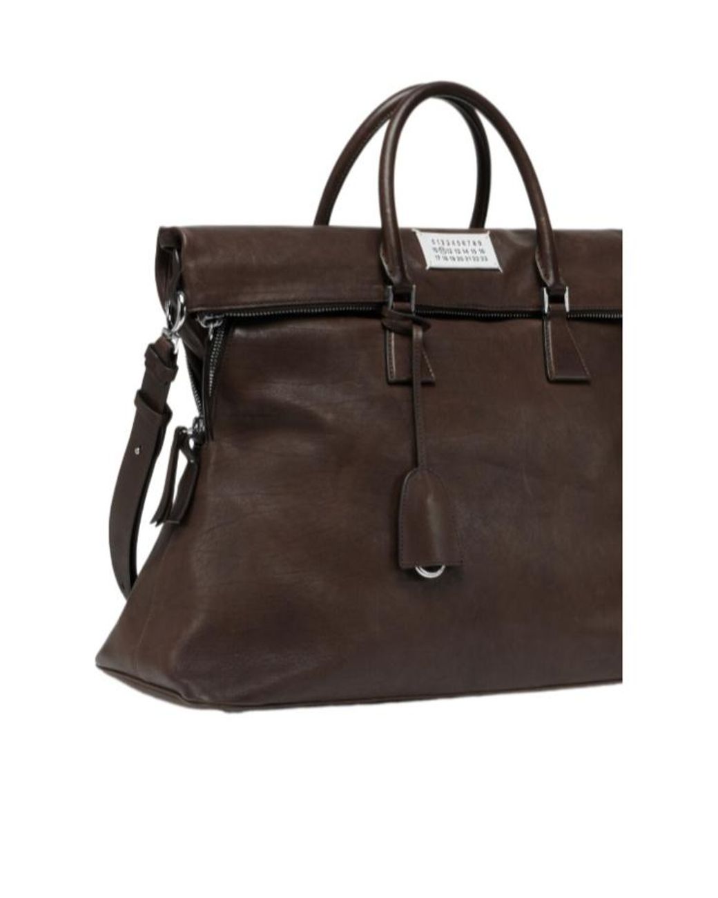 Maison Margiela Brown Loved To Death Xl 5Ac Crossbody Bag