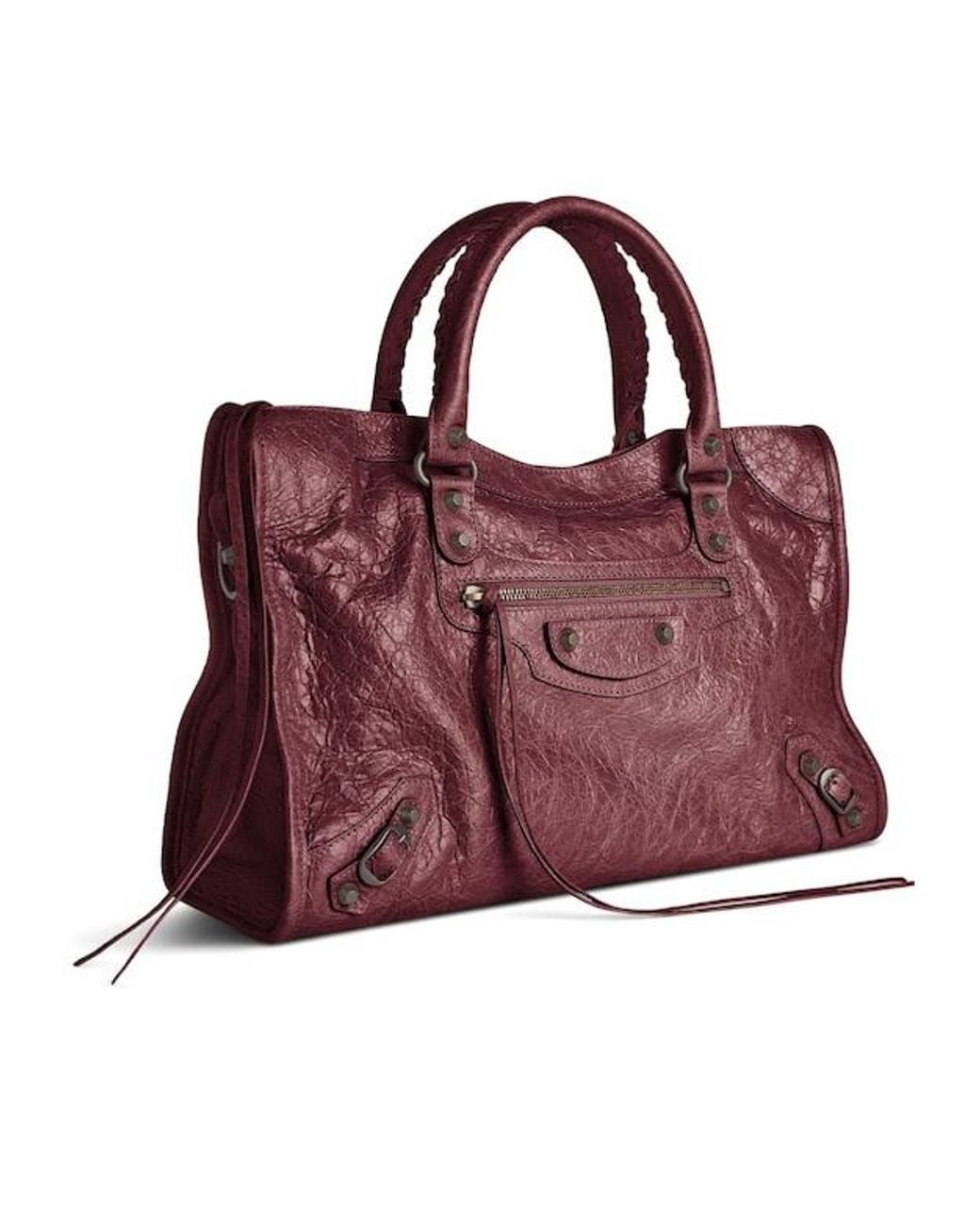 Balenciaga Purple Le City Bag Medium