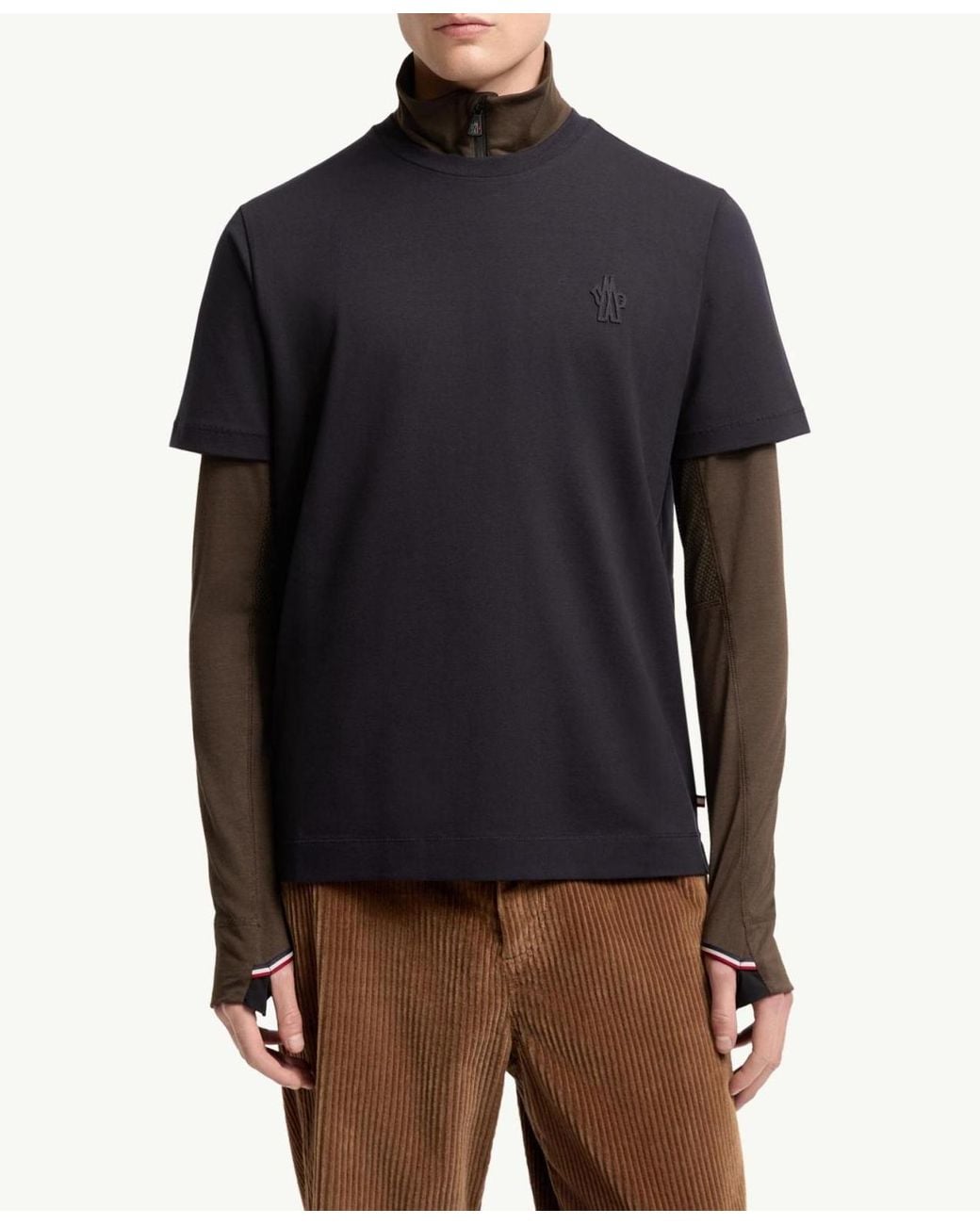 Moncler Blue Grenoble 3-Pack Crewneck T-Shirts for men