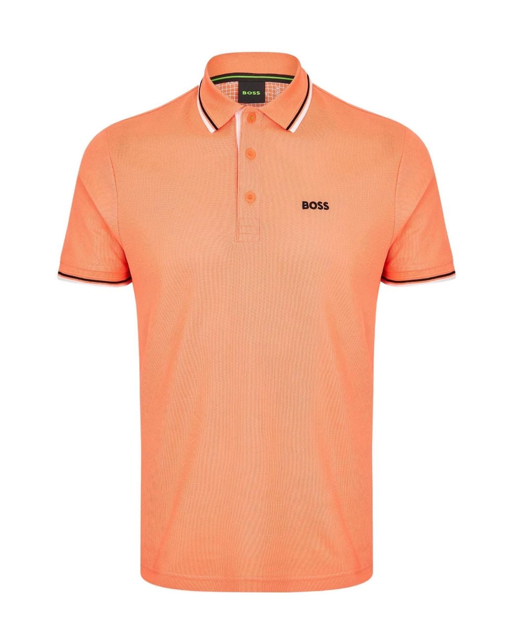 Boss Orange Sleeved Polo Shirt for men