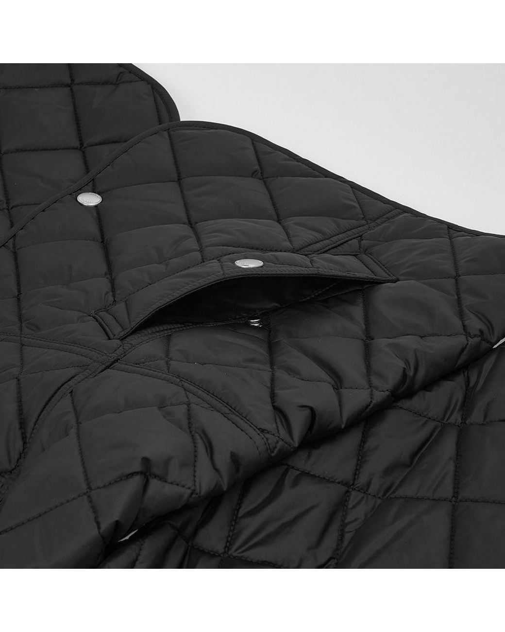 Burberry Black Quilted Cotton Clothing