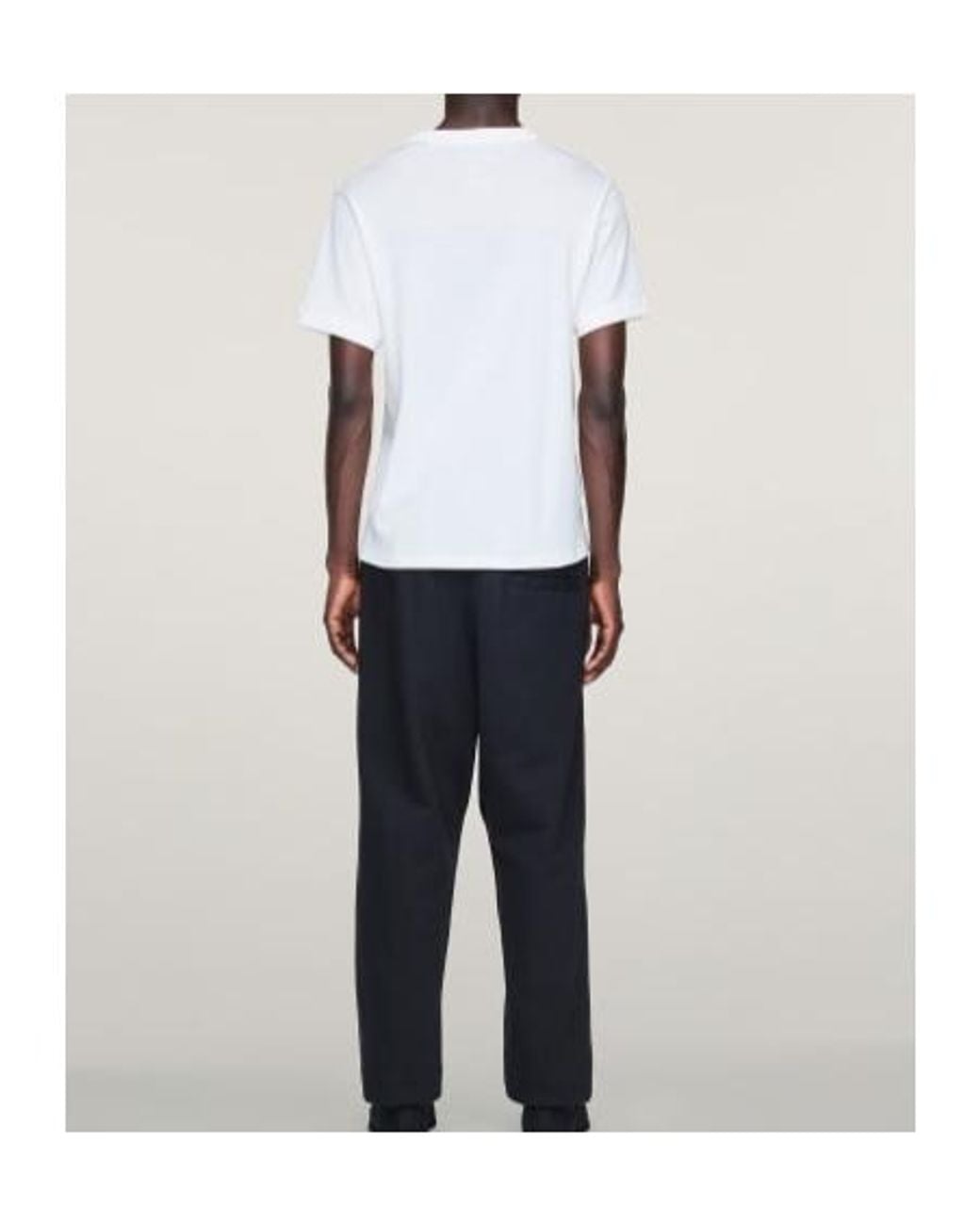 Y-3 White Slim Short Sleeved T-Shirt for men