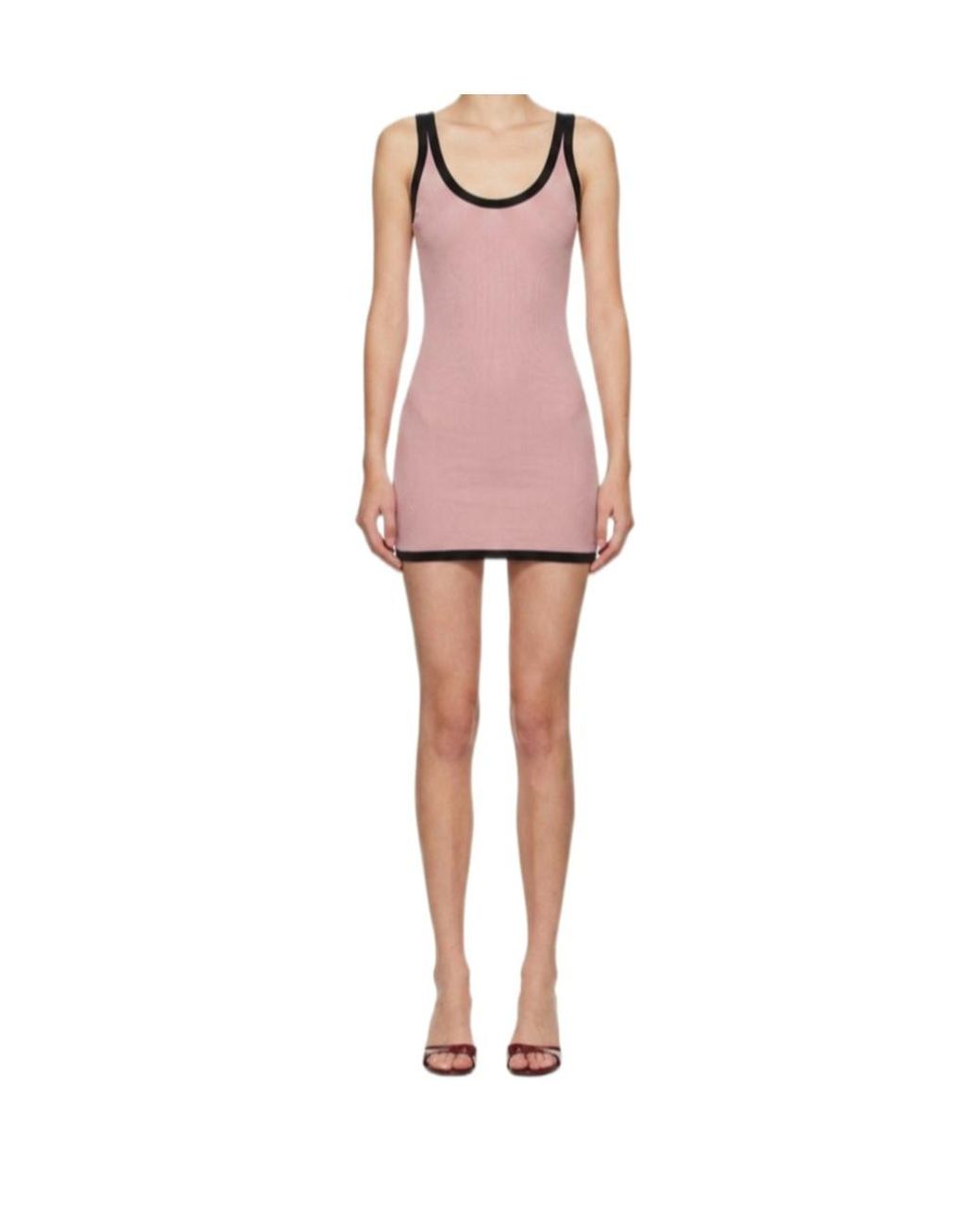 Marissa Chiara Pink Round Neck Dress