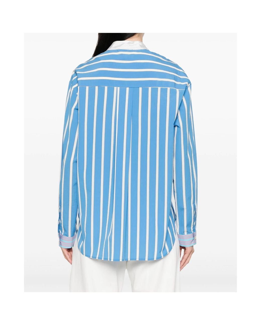 Forte_forte Blue Striped Shirt