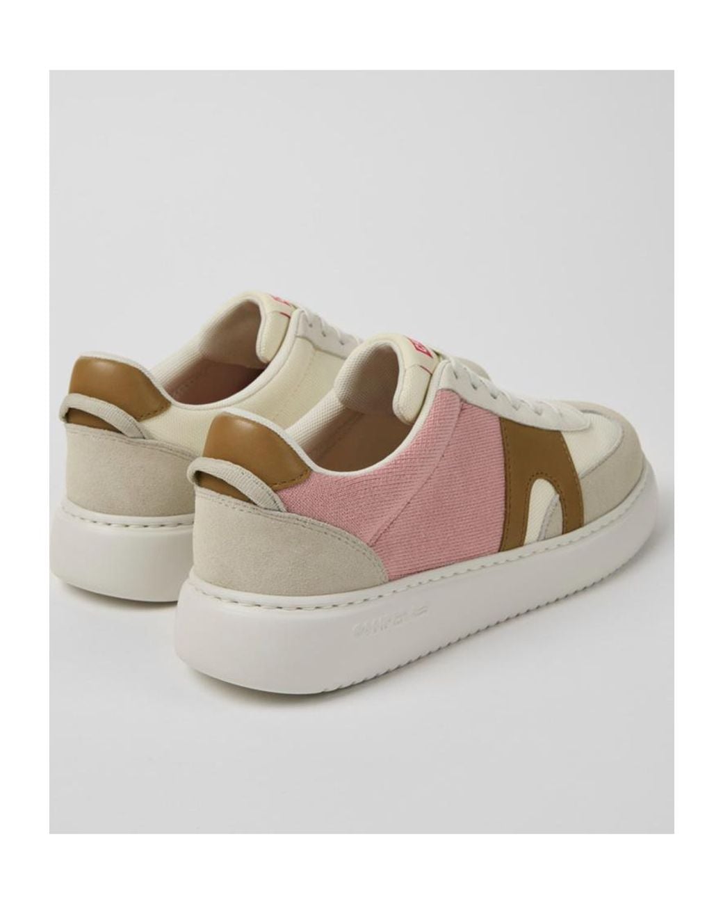 Camper Gray Lace-Up Low-Cut Casual Shoes