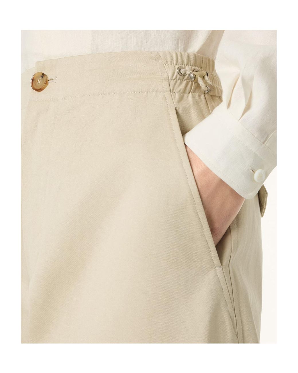 Loro Piana Natural Randy Trousers for men