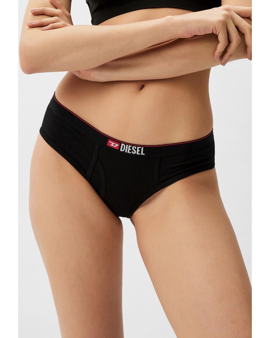 DIESEL Black Three-Piece Briefs Pants