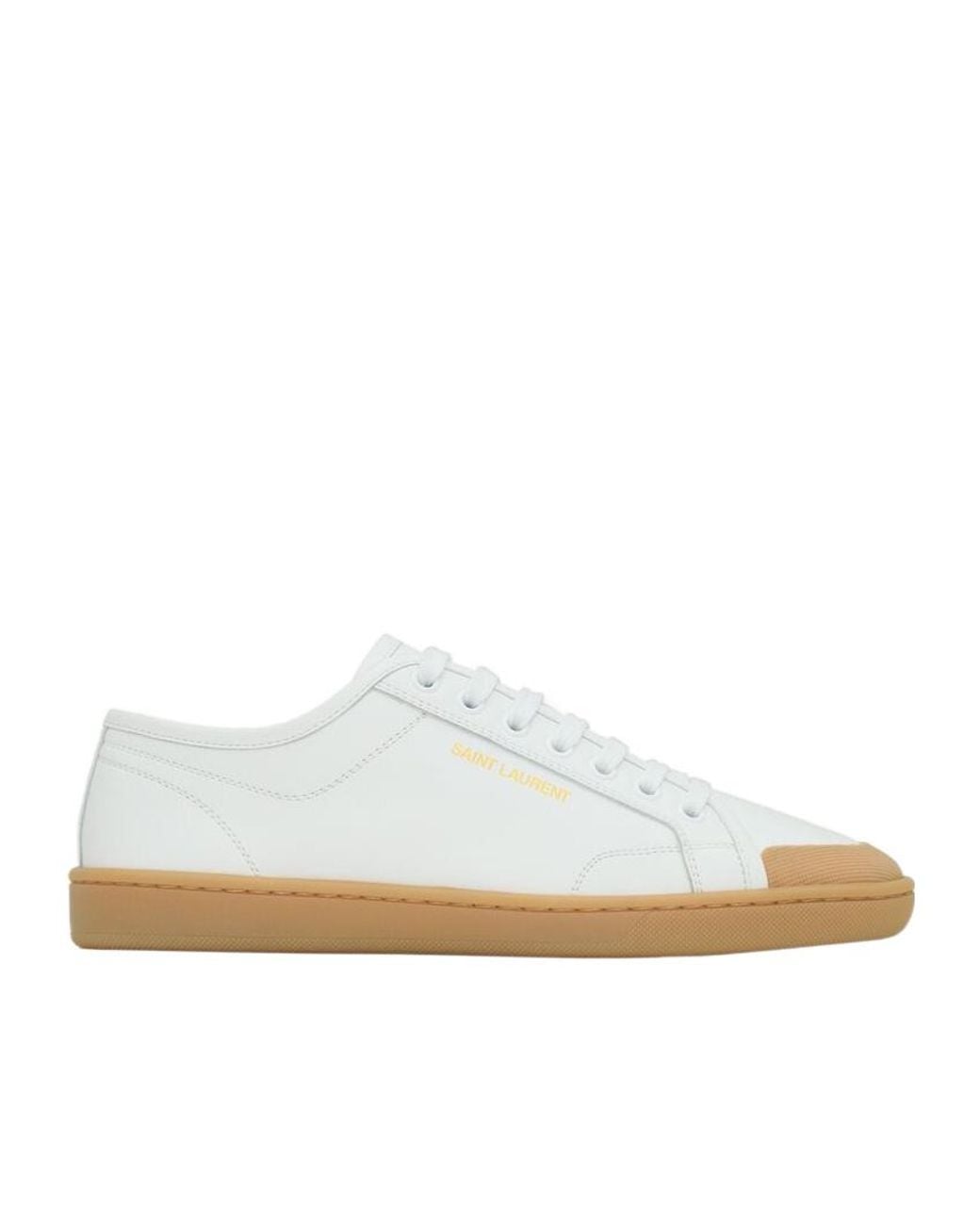 Saint Laurent White Gym Sneakers