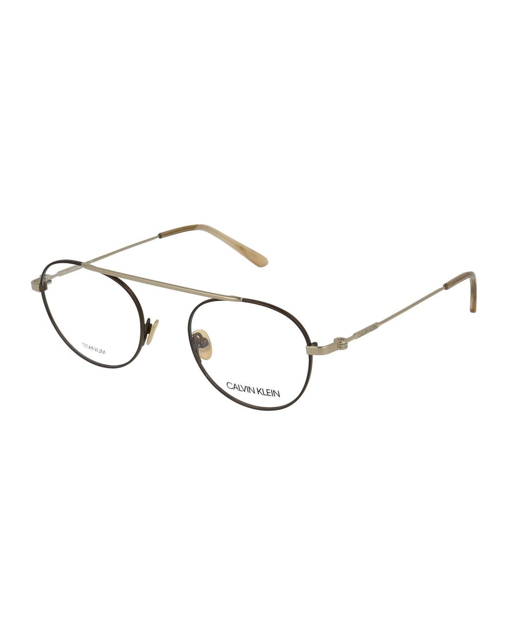 Calvin Klein White Logo Flat Mirror for men