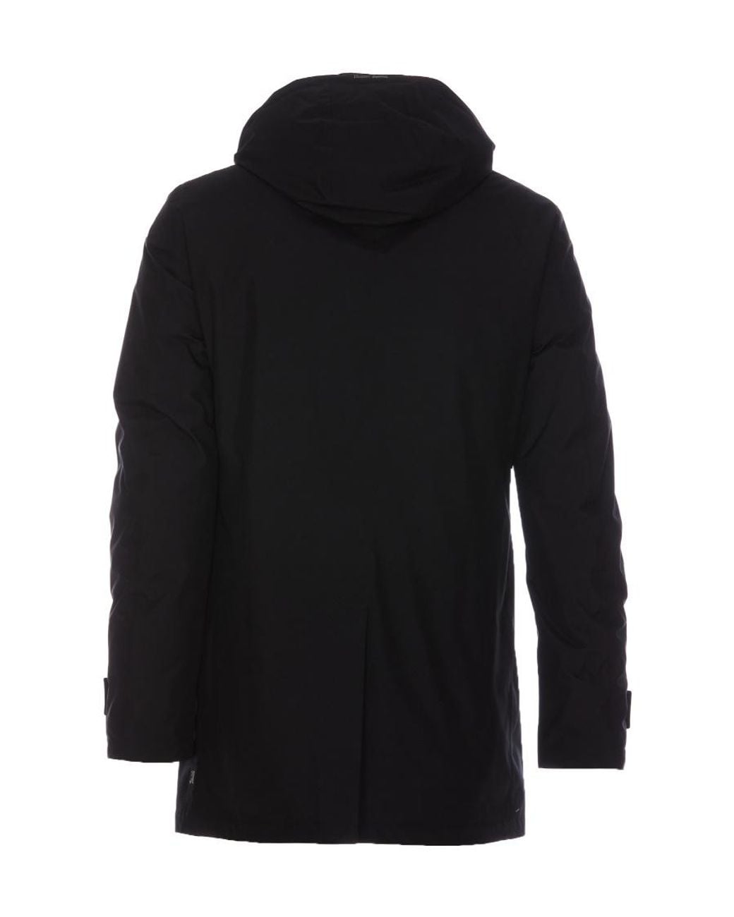 Herno Black Coats for men
