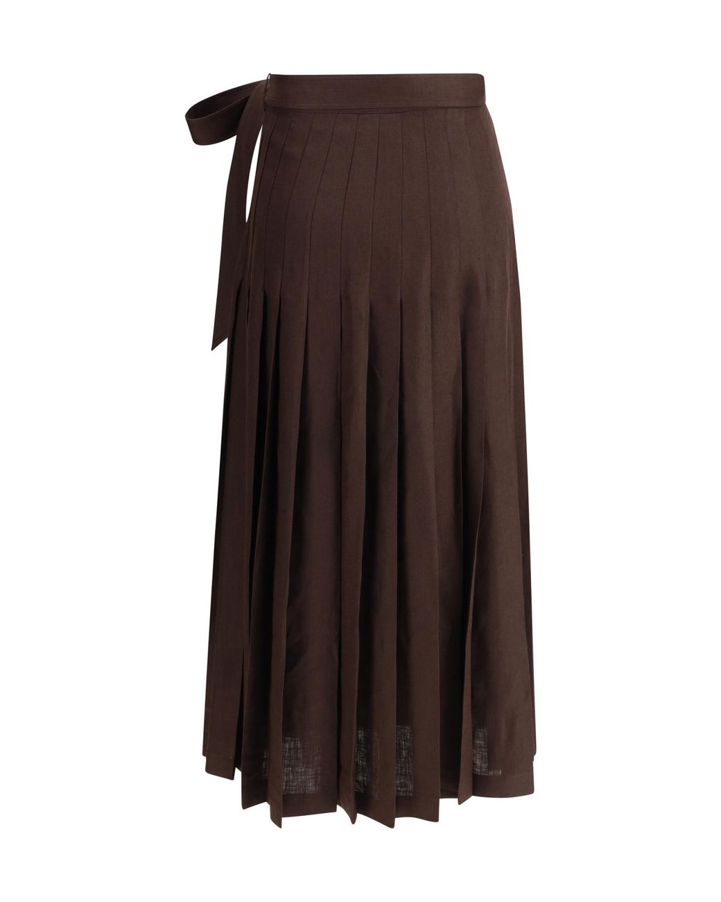 Loro Piana Brown Yasmina Skirt
