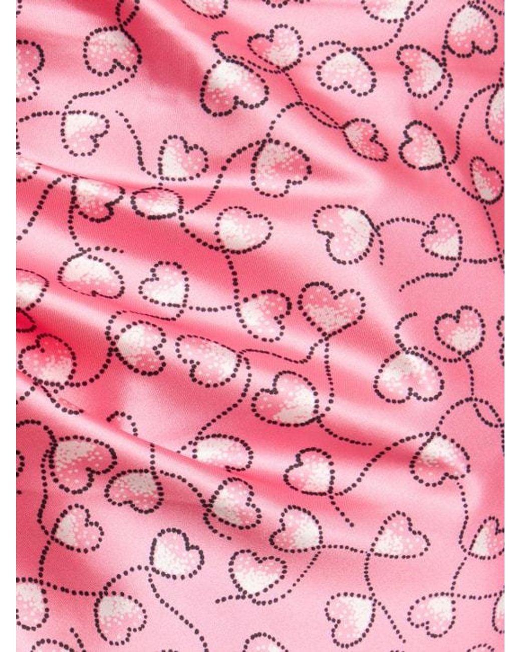 ROTATE BIRGER CHRISTENSEN Red Printed Midi Skirt
