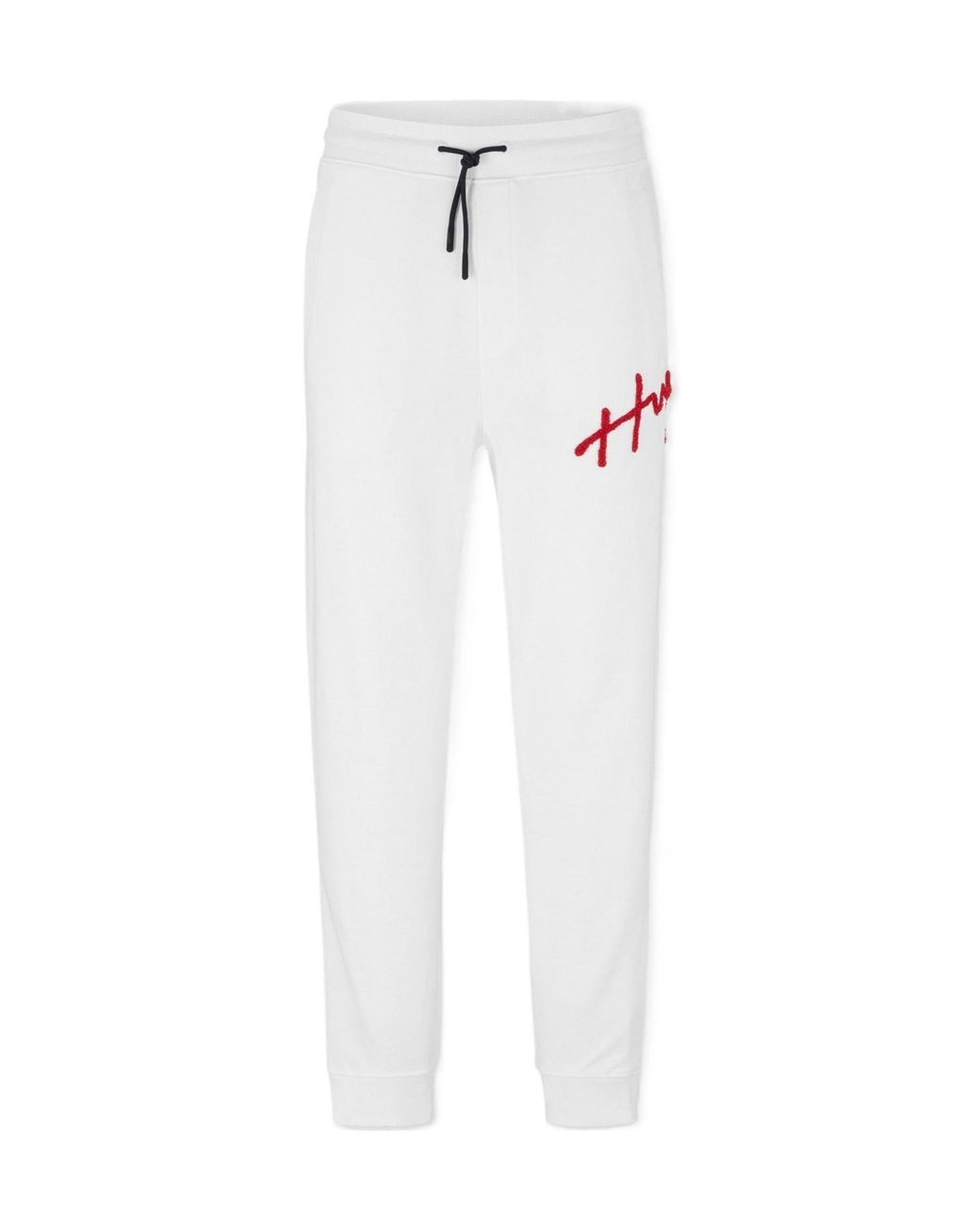 Boss White Jogger Pants for men
