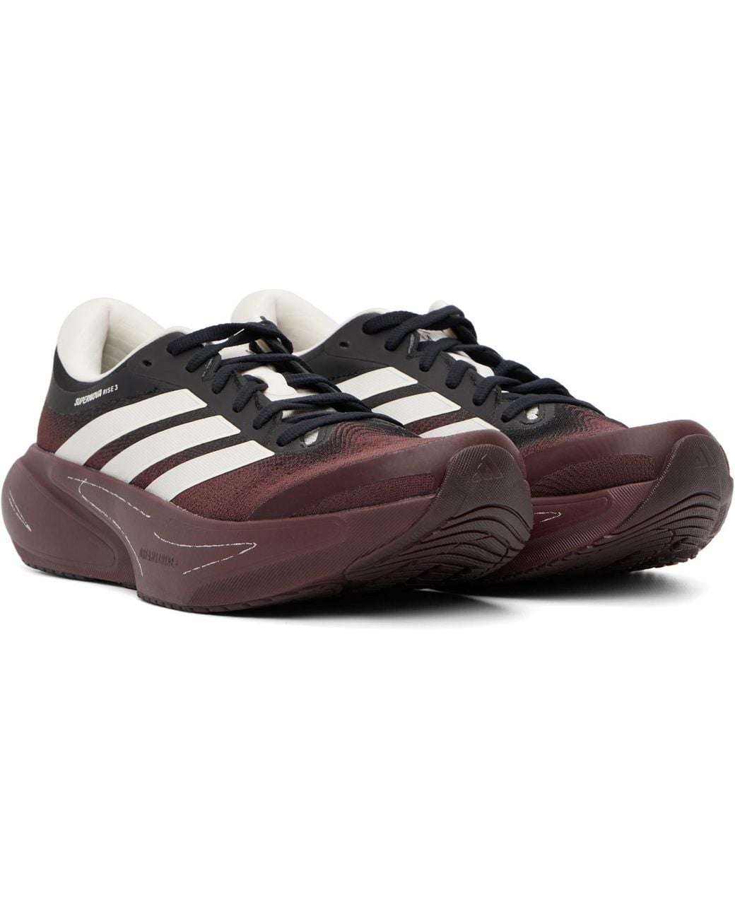 Song For The Mute Brown X Adidas Originals Collaboration Adirun01 Supernova Rise 3 Sneakers for men