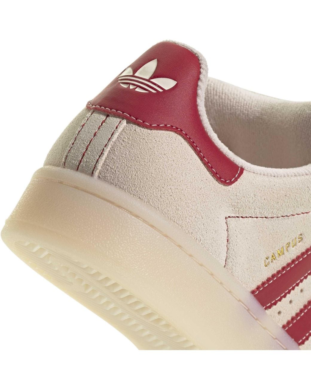 Adidas Originals Pink Suede Low-Top Sneaker
