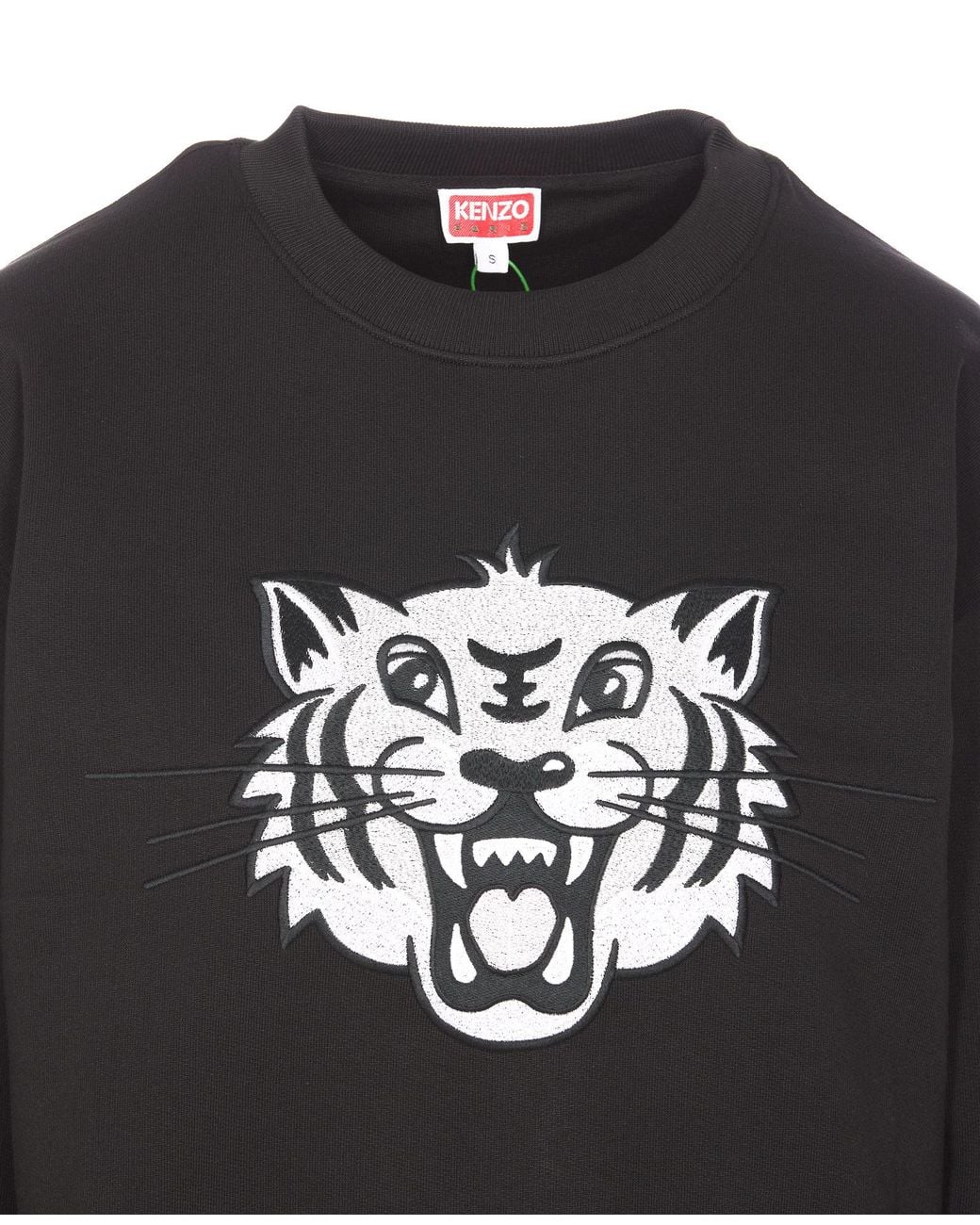 KENZO Gray Round-Neck Knitwear