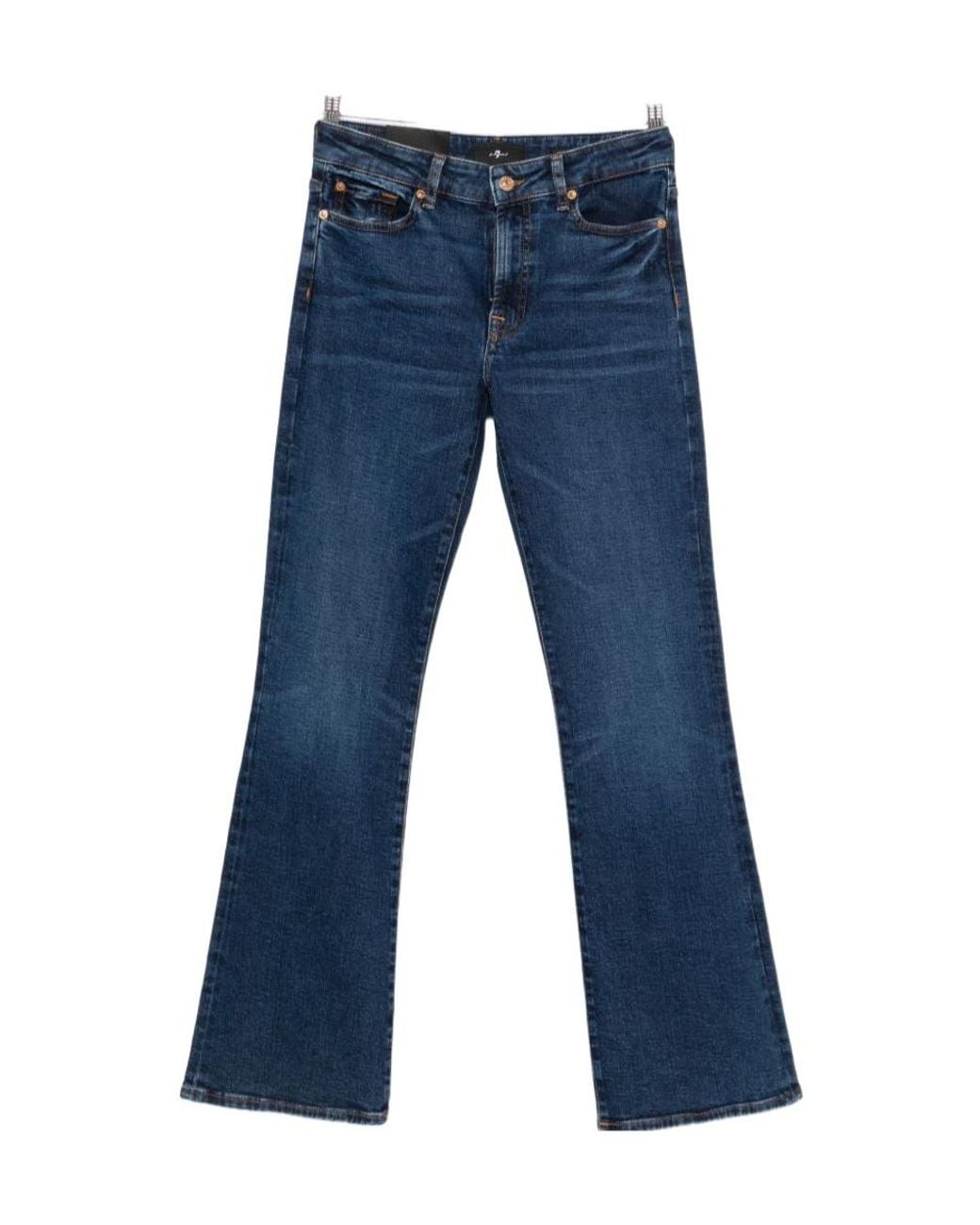 7 For All Mankind Blue The Leggy Bootcut Jeans
