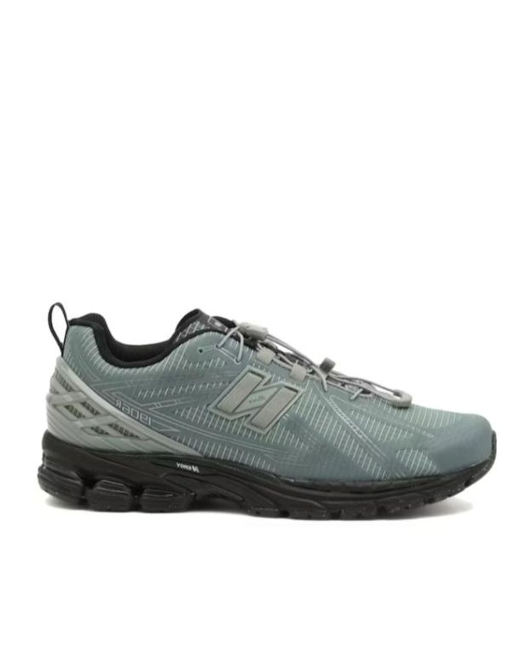 New Balance Gray Scarpa Lifestyle Low-Top Sneakers for men