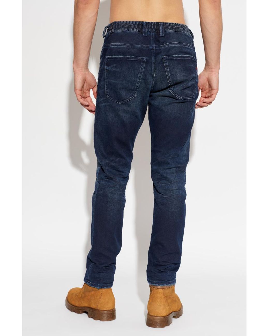 DIESEL Blue D-Krooley B Tapered Jeans for men