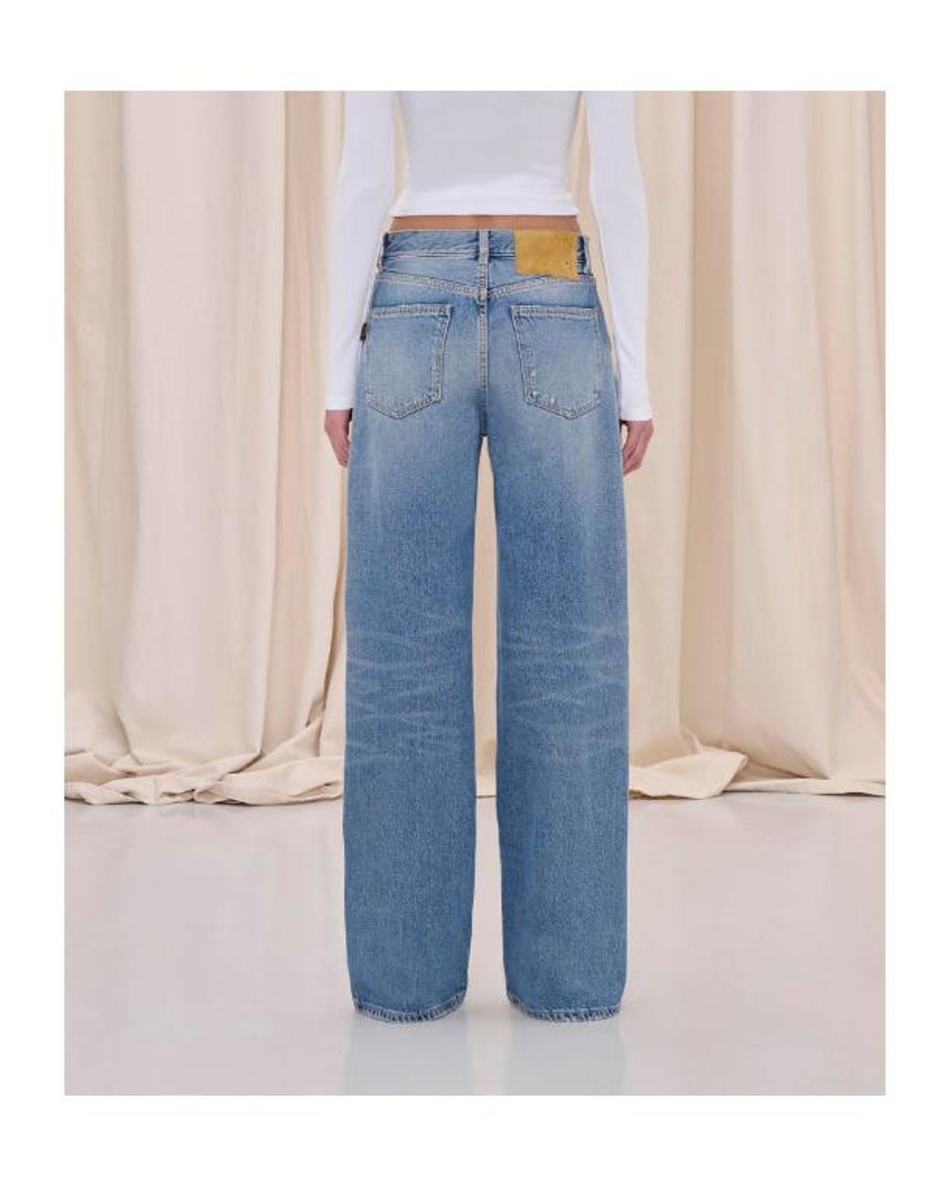 Haikure Blue Wide-Leg Jeans