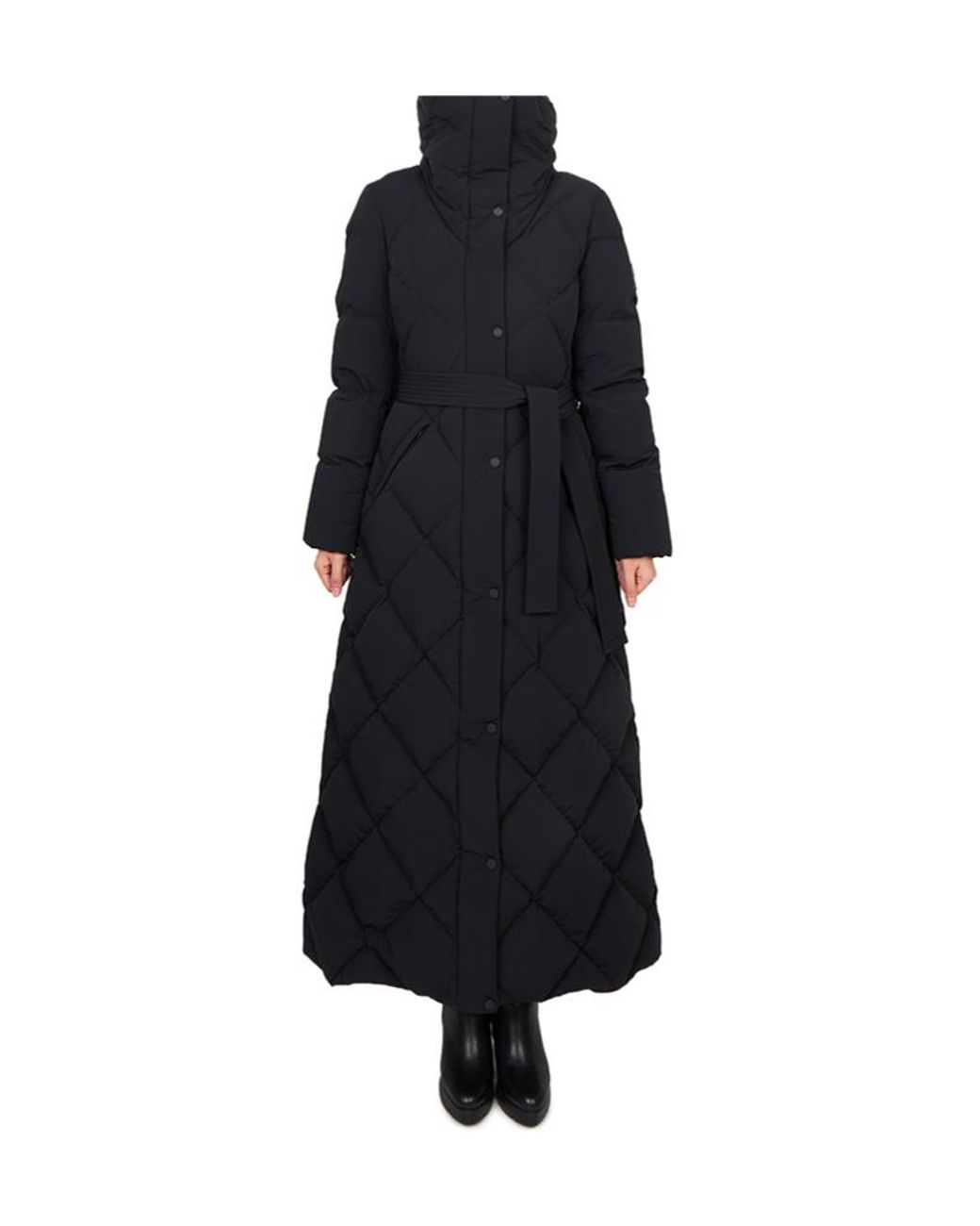 Mackage Black Long-Sleeved Down Jacket