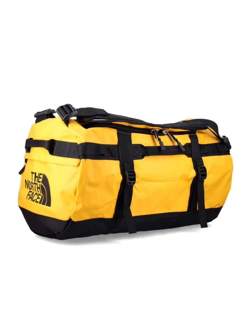 The North Face Yellow Travel Bag for men
