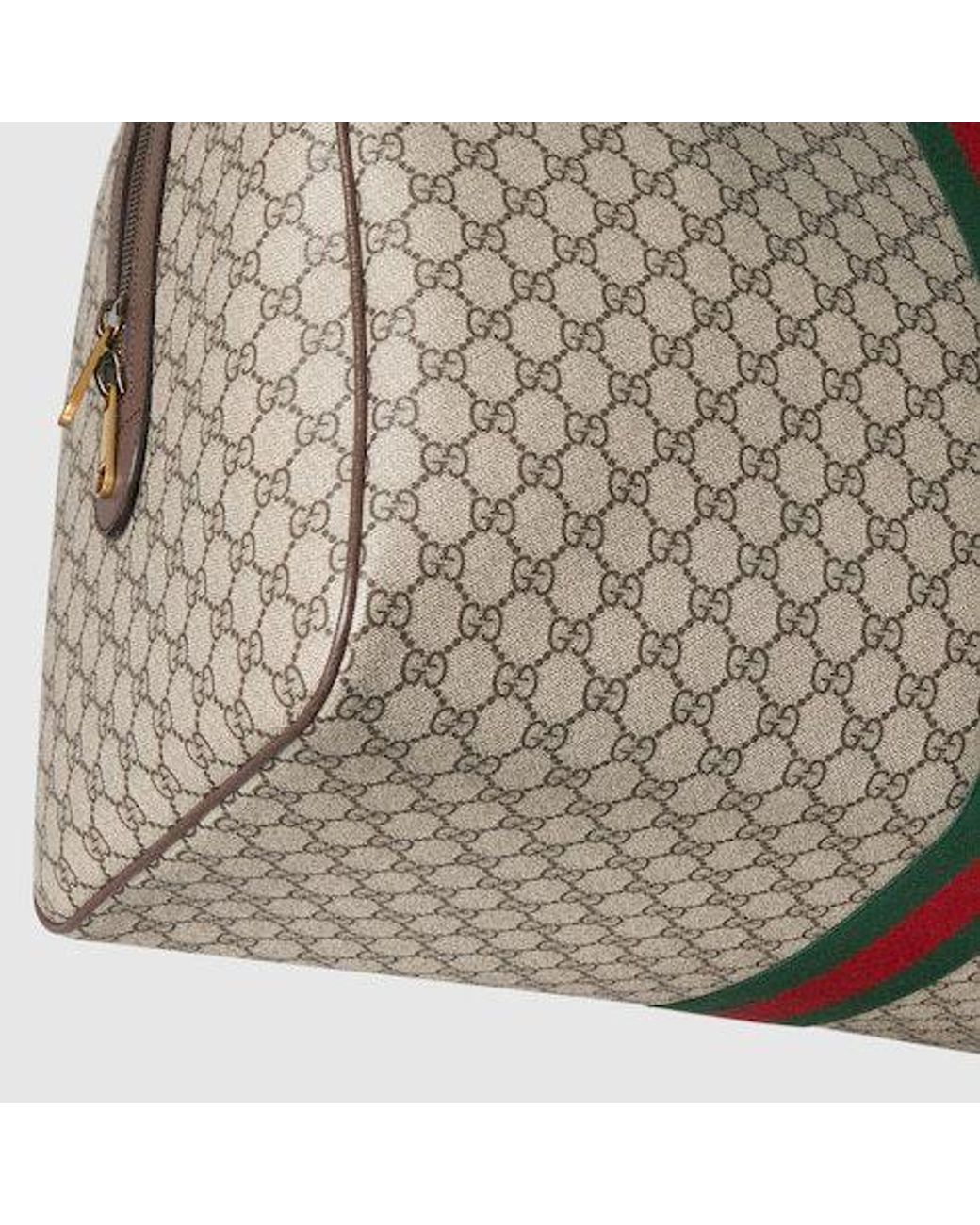 Gucci Brown Savoy Large Duffle Bag for men