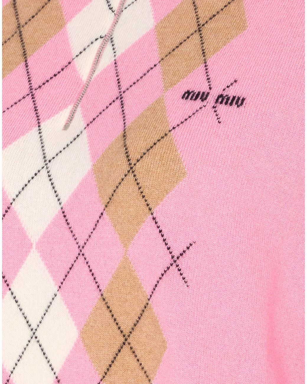 Miu Miu Pink Polo M/L