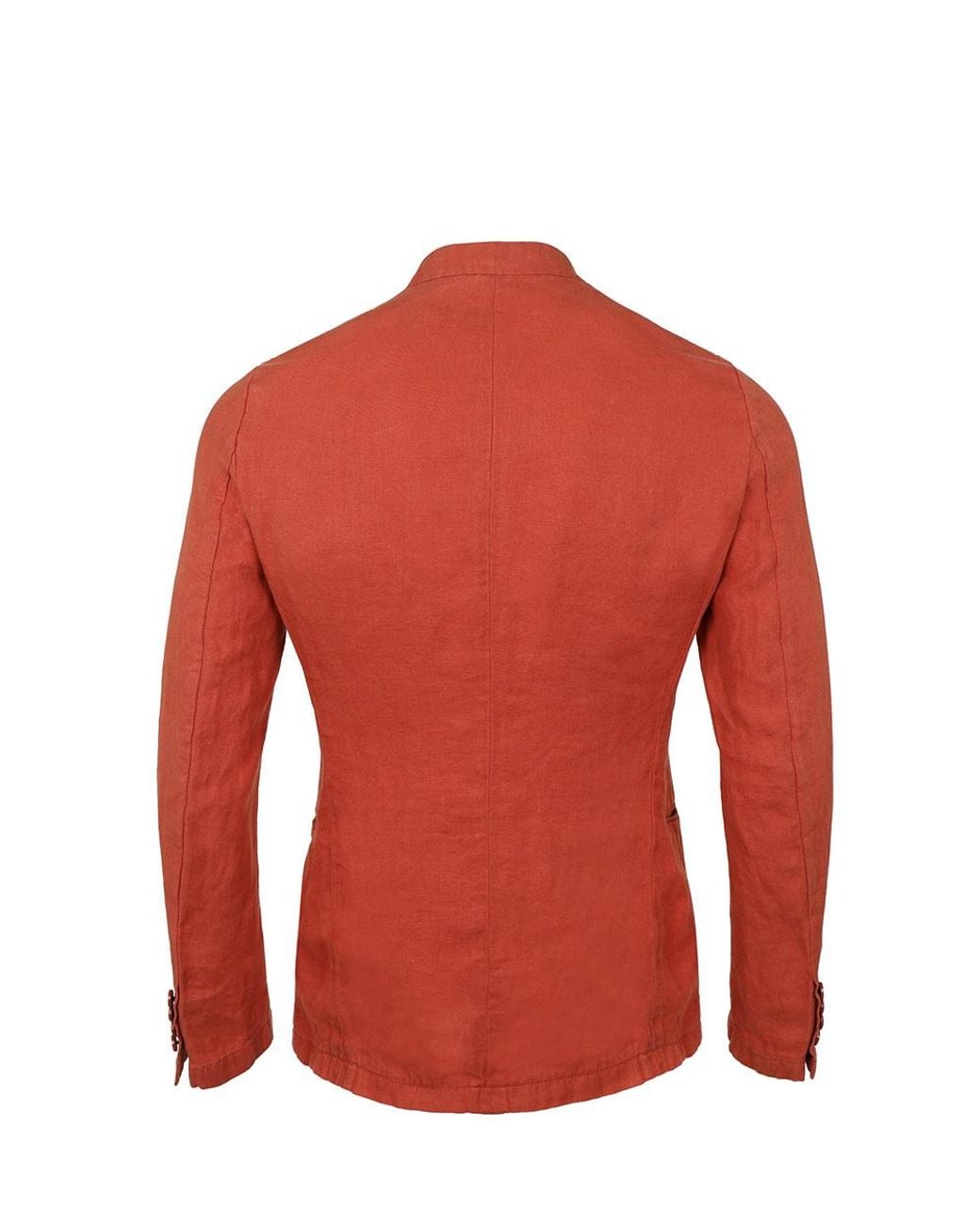 Armani Collezioni Red Logo Casual Jacket for men