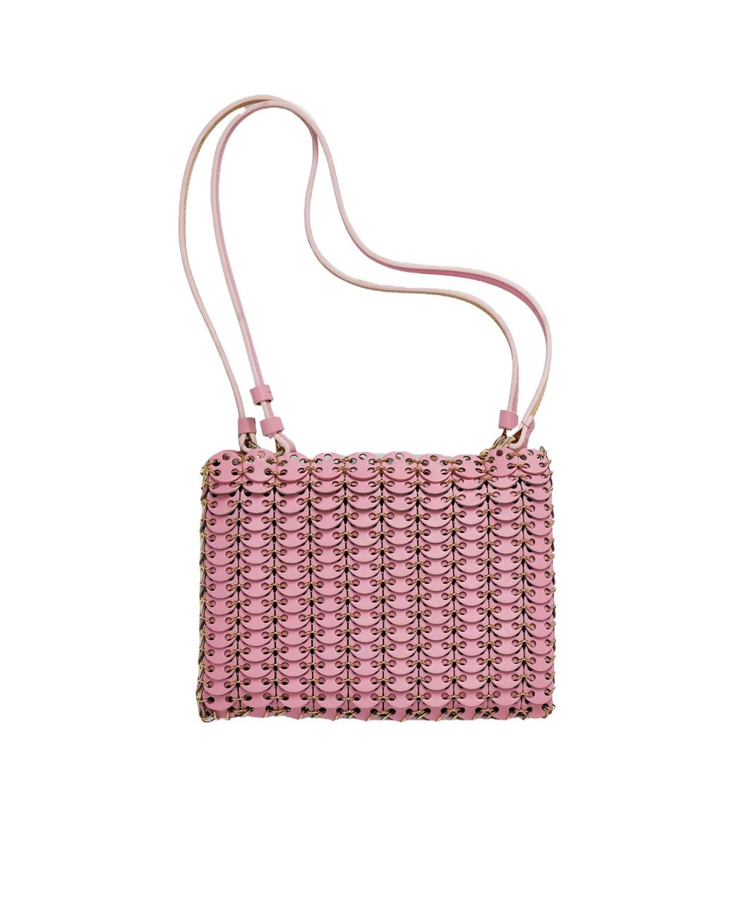Rabanne Pink 1969 Flip Bag