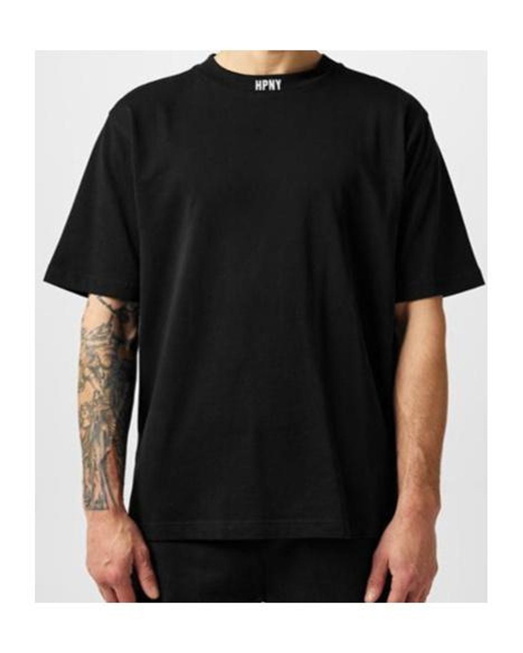 Heron Preston Black Short Sleeve T-Shirt for men