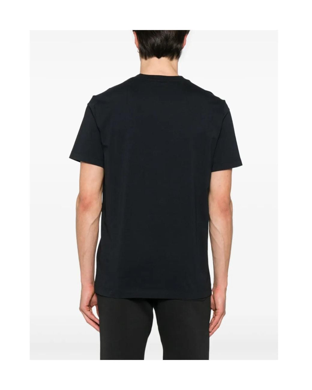 Moncler White Short-Sleeved T-Shirt for men