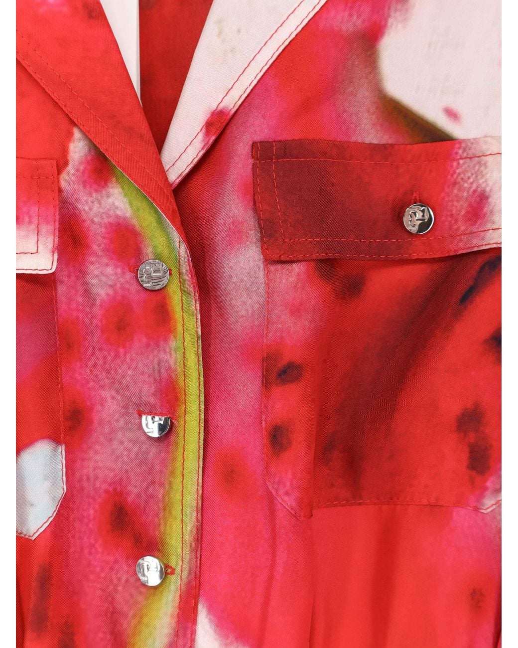 Tory Burch Red Dress With Print