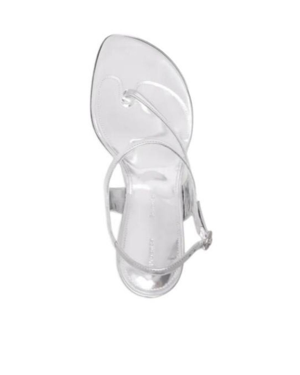 Proenza Schouler White Leather Heeled Sandals