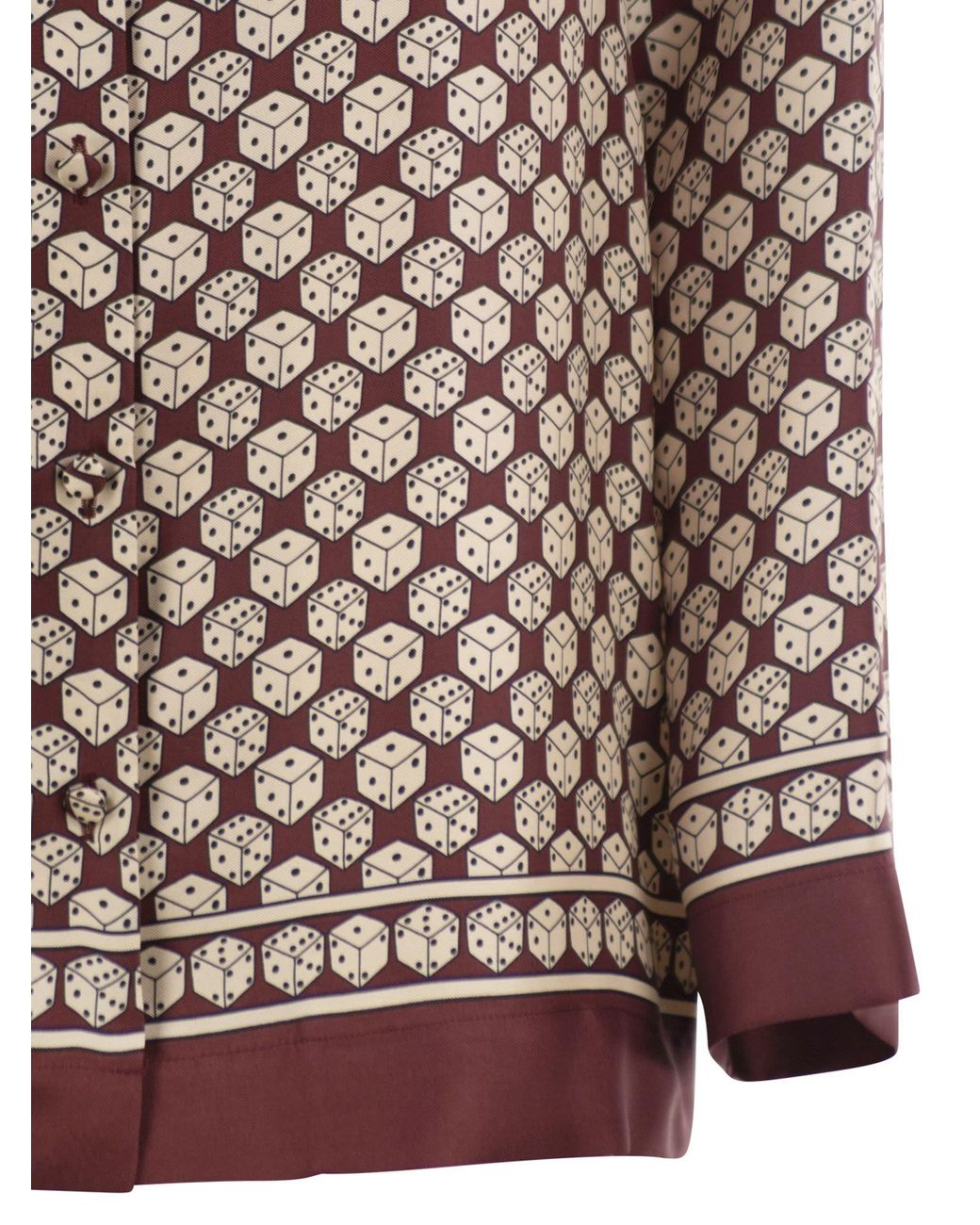 Max Mara Multicolor 'S Stmmambo Printed Fluid Shirt