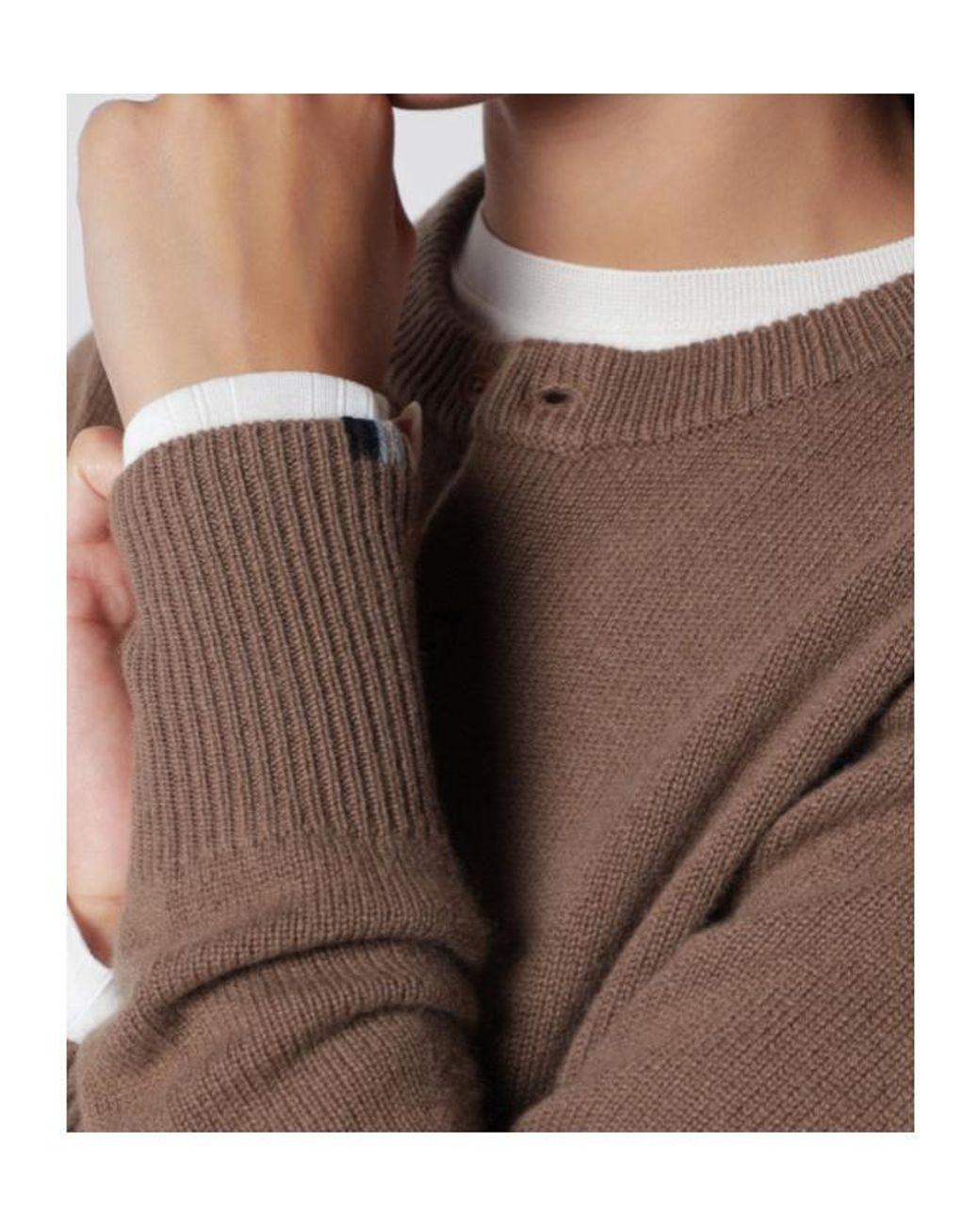 Extreme Cashmere Blue Little Lamb Chai Cashmere Cardigan