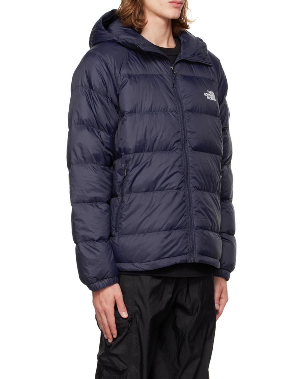 The North Face Black Hooded Padded Jacket for men