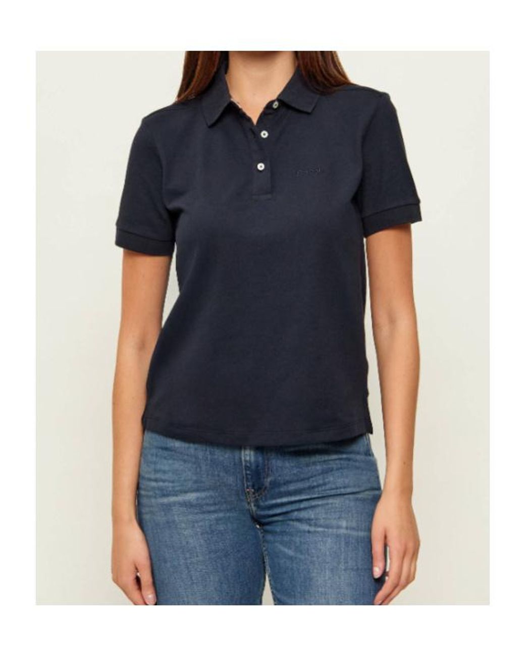 Barbour Black Bowford Polo Top
