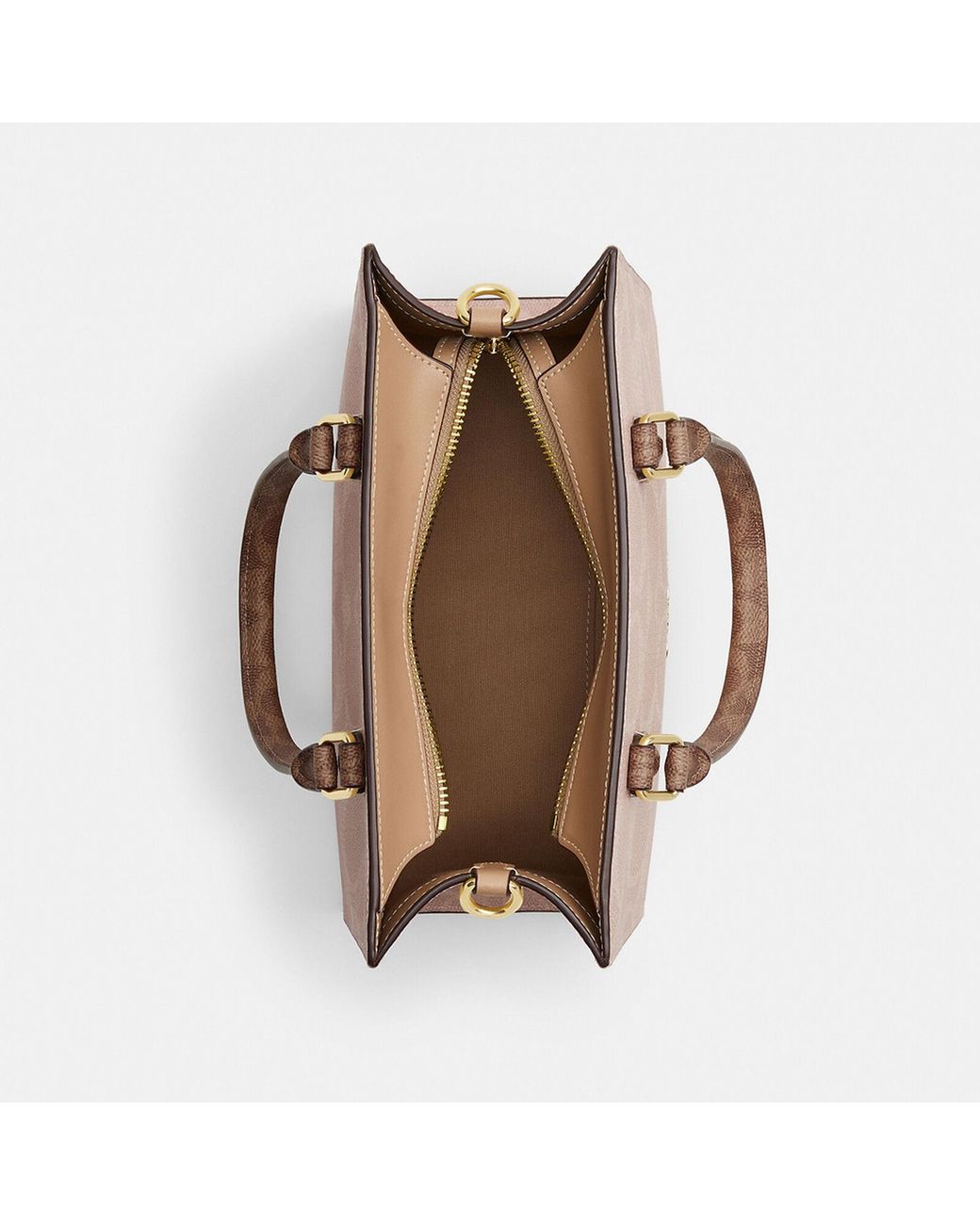 Coach Shell Pattern Bag COACH Pattern Shoulder Bag in Natural | Lyst