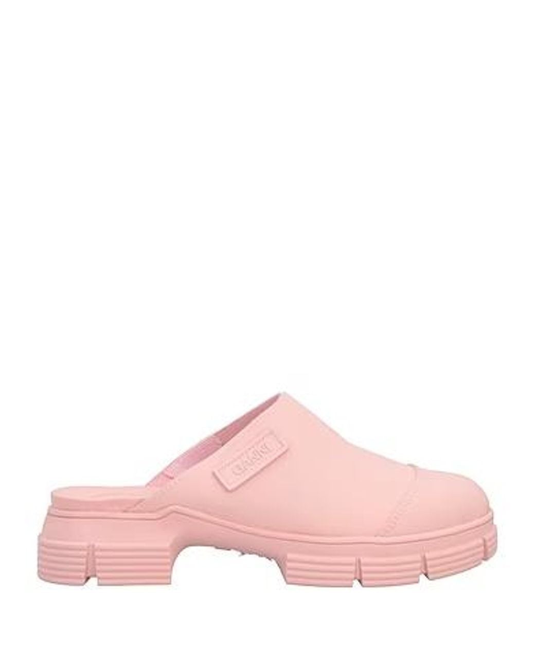 Ganni Pink Fashion Slippers
