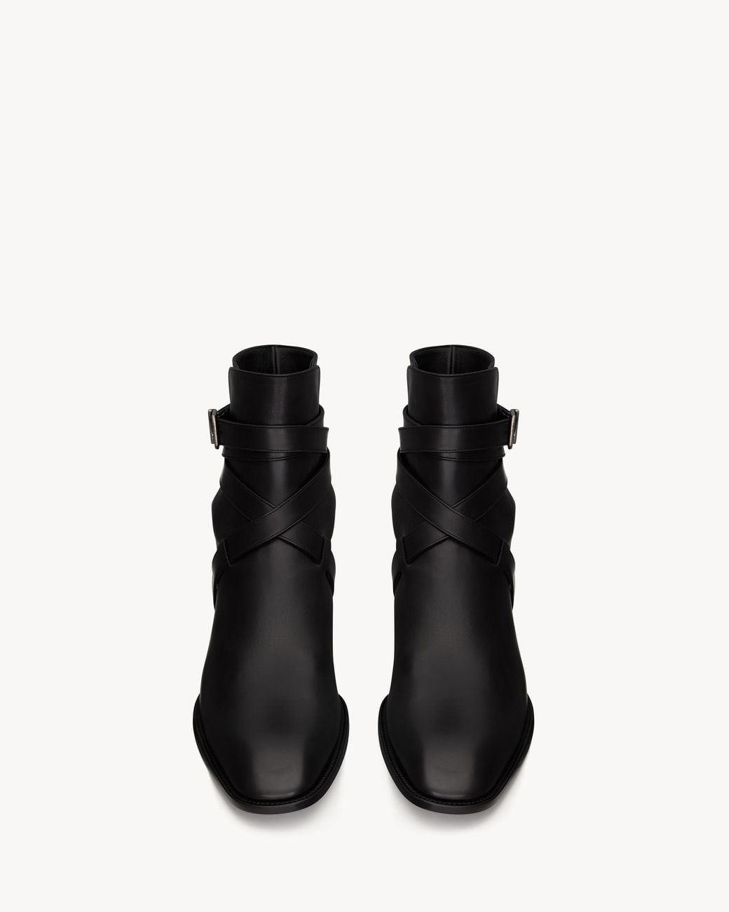 Saint Laurent Black Aurelien Jodhpur Boots for men