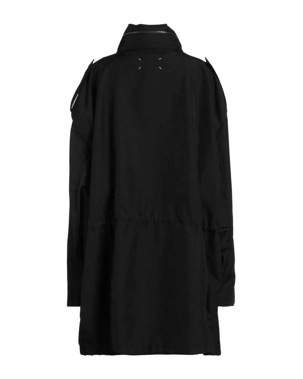 Maison Margiela Black Full-Length Jackets