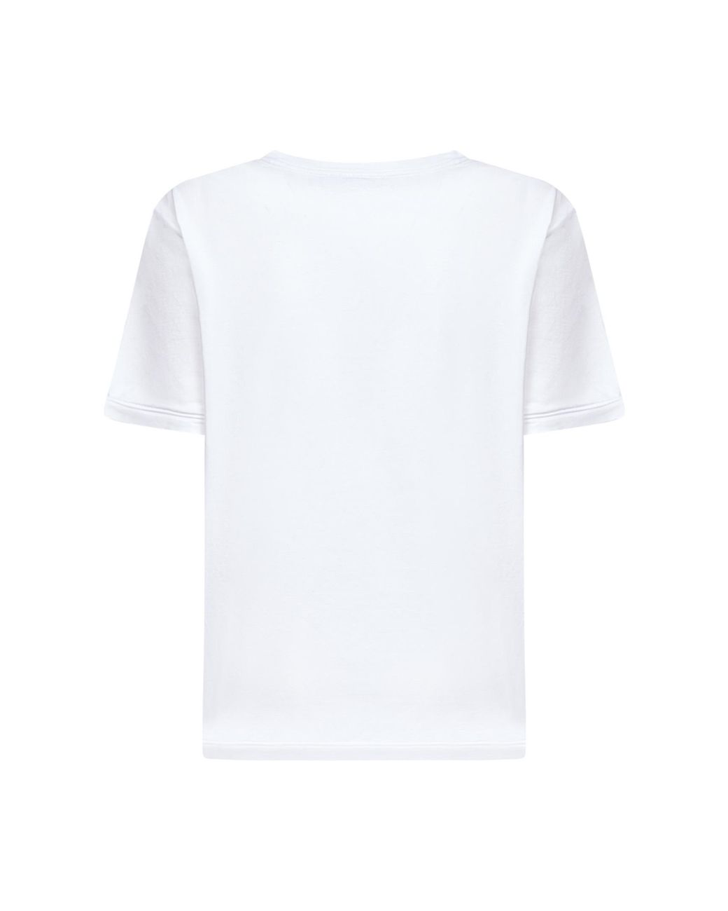Prada White Short Sleeved Crewneck T-Shirt