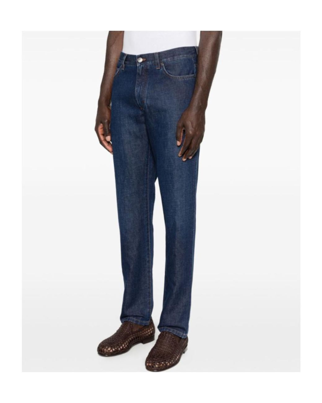 Zegna Blue City Jeans for men