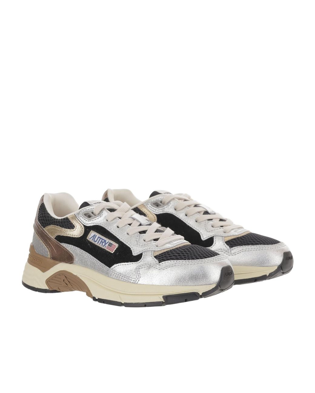 Autry Multicolor Hyperway Low-Top Sneakers