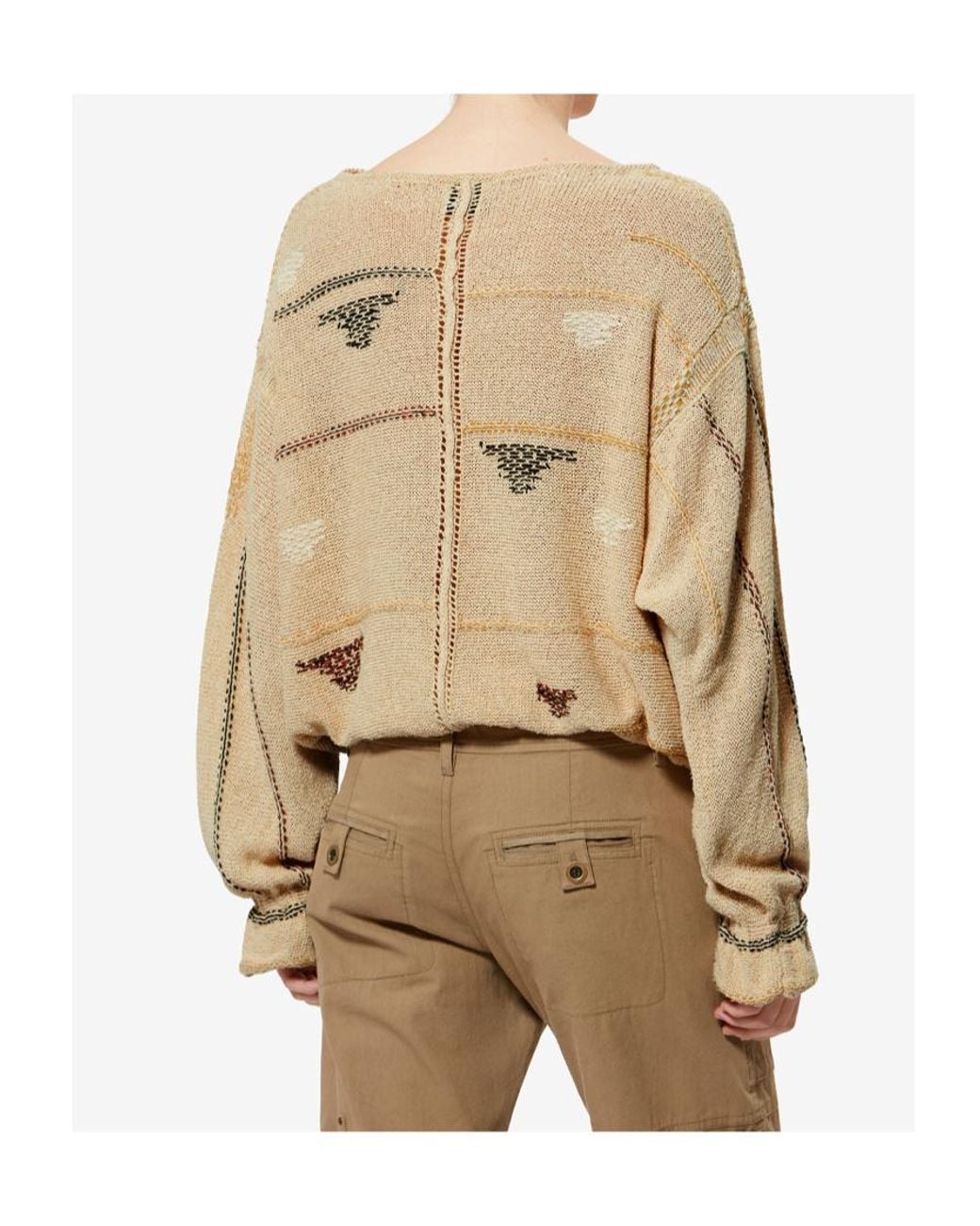 Isabel Marant Natural Elyron Sweater
